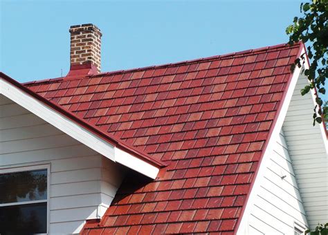 metal roof off house|metal roofing that looks like shingles.